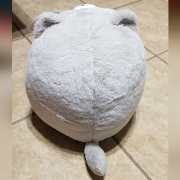 Smoko Tayto Potato Gray Short-haired Cat With Taiyaki 13 Inch Plush - Picture 2 of 3